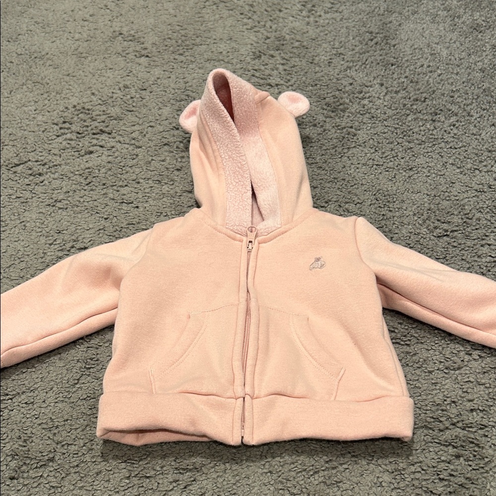 Baby Gap Pink Hooded Baby Jacket with Ears